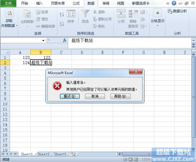 Excel2010Ԫֻݔ딵(sh)ֵ