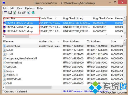 windows8\(yn)BlueScreenView^(q){(ln)ԭ