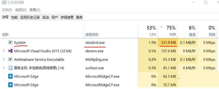 (du)Win10ϵy(tng)ntoskrnl.exeM(jn)Ԕ(x)B