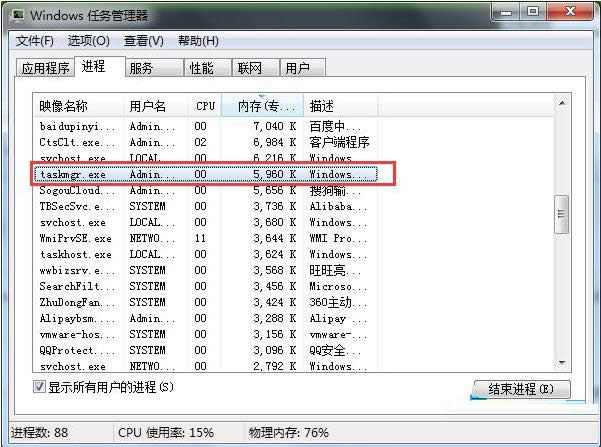 Win7ϵytaskmgr.exeMָɶԽY